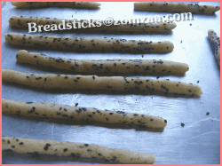 วิธีทำBreadsticks ? งาดำขั้นตอนที่ 24