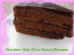 Very Moist Chocolate Cake หรือChocolate Cake (Sour Cream )