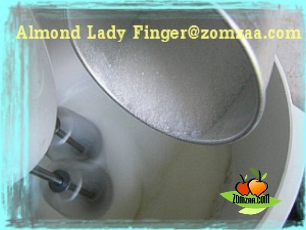 วิธีทำAlmond Lady Finger  (อัลมอนด์เลดี้ฟิงเกอร์)ขั้นตอนที่ 11