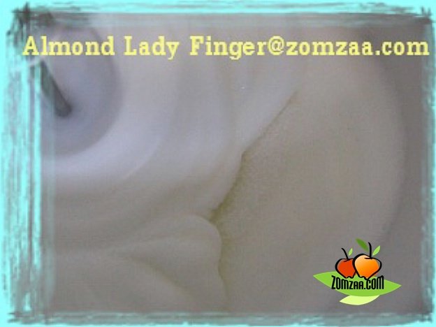 วิธีทำAlmond Lady Finger  (อัลมอนด์เลดี้ฟิงเกอร์)ขั้นตอนที่ 12