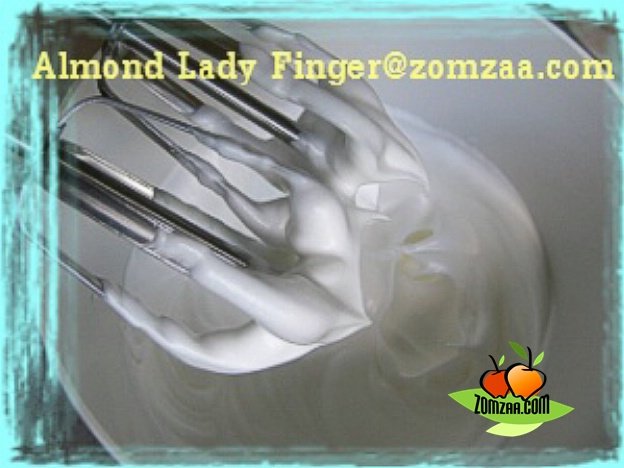 วิธีทำAlmond Lady Finger  (อัลมอนด์เลดี้ฟิงเกอร์)ขั้นตอนที่ 13