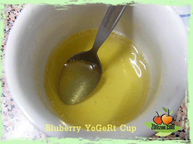 วิธีทำบลูเบอรี่โยเกิร์ตคัพ Blueberry Yogurt cupขั้นตอนที่ 03