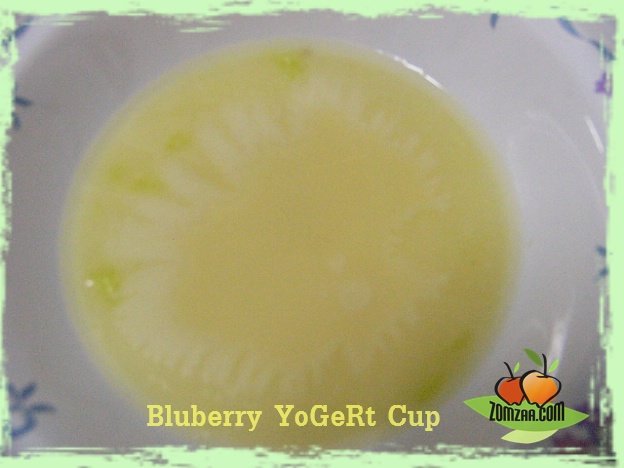 วิธีทำบลูเบอรี่โยเกิร์ตคัพ Blueberry Yogurt cupขั้นตอนที่ 06