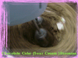วิธีทำVery Moist Chocolate Cake หรือChocolate Cake (Sour Cream )ขั้นตอนที่ 20