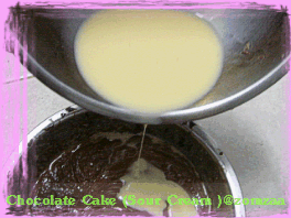 วิธีทำVery Moist Chocolate Cake หรือChocolate Cake (Sour Cream )ขั้นตอนที่ 26