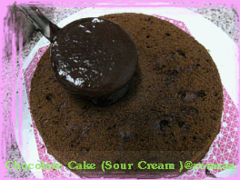 วิธีทำVery Moist Chocolate Cake หรือChocolate Cake (Sour Cream )ขั้นตอนที่ 48