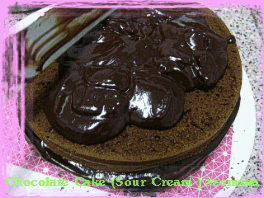 วิธีทำVery Moist Chocolate Cake หรือChocolate Cake (Sour Cream )ขั้นตอนที่ 51