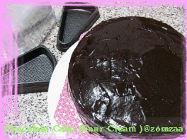 วิธีทำVery Moist Chocolate Cake หรือChocolate Cake (Sour Cream )ขั้นตอนที่ 53