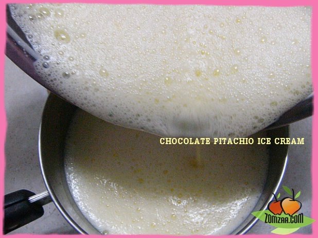 วิธีทำCHOCOLATE  PITACHIO ICE CREAMขั้นตอนที่ 14