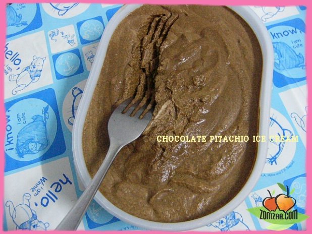 วิธีทำCHOCOLATE  PITACHIO ICE CREAMขั้นตอนที่ 48