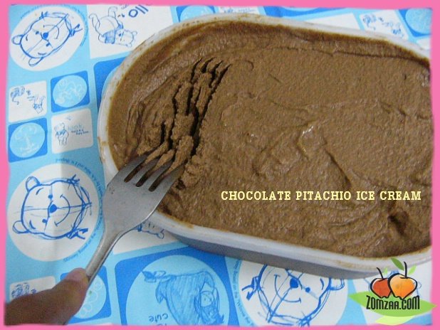 วิธีทำCHOCOLATE  PITACHIO ICE CREAMขั้นตอนที่ 51