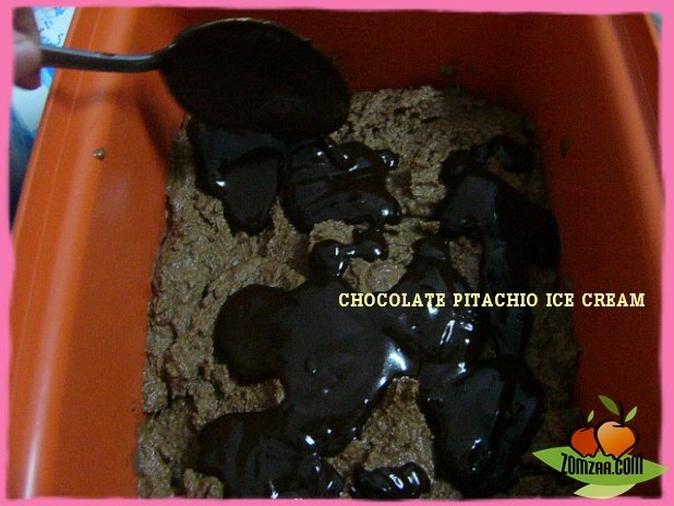 วิธีทำCHOCOLATE  PITACHIO ICE CREAMขั้นตอนที่ 57