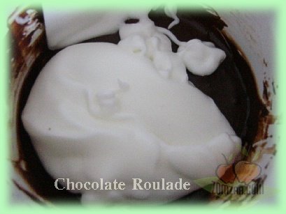 วิธีทำChocolate Roulade  (ช็อคโกแล็ตม้วน)ขั้นตอนที่ 20