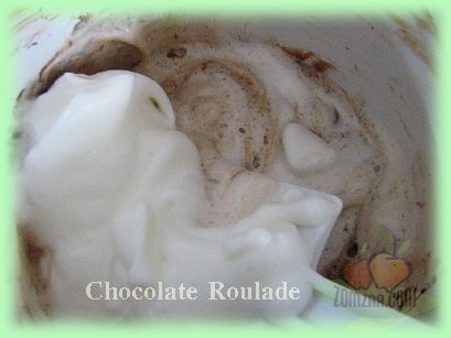วิธีทำChocolate Roulade  (ช็อคโกแล็ตม้วน)ขั้นตอนที่ 21
