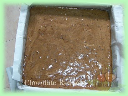 วิธีทำChocolate Roulade  (ช็อคโกแล็ตม้วน)ขั้นตอนที่ 23