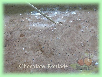 วิธีทำChocolate Roulade  (ช็อคโกแล็ตม้วน)ขั้นตอนที่ 24