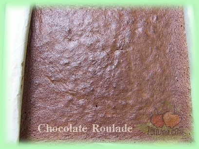 วิธีทำChocolate Roulade  (ช็อคโกแล็ตม้วน)ขั้นตอนที่ 26