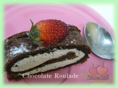 วิธีทำChocolate Roulade  (ช็อคโกแล็ตม้วน)ขั้นตอนที่ 50