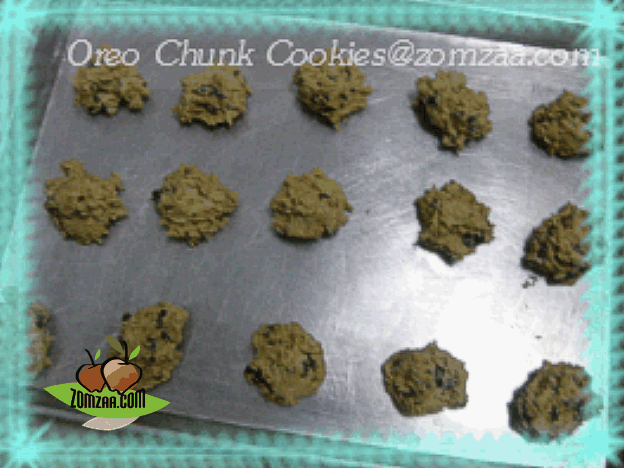 วิธีทำOreo Chunk Cookiesขั้นตอนที่ 15