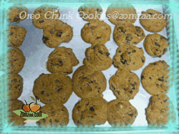 วิธีทำOreo Chunk Cookiesขั้นตอนที่ 17