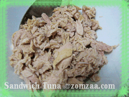 วิธีทำแซนวิสทูน่า Sandwich Tuna (ง๊าย ง่าย) และการห่อแซนวิส (แบบส้มซ่า)ขั้นตอนที่ 02