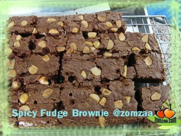 วิธีทำSpicy Macadamia  Fudge Brownie (บราวนี่พริกขี้หนู)ขั้นตอนที่ 30