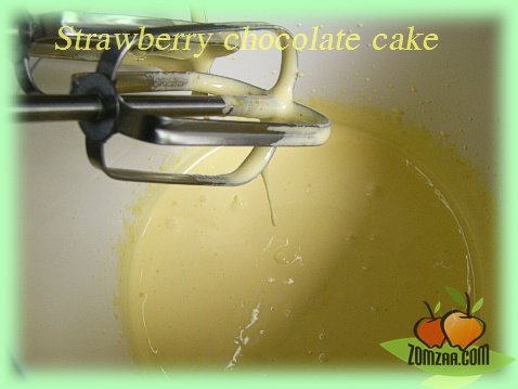วิธีทำStrawberry  Chocolate Cakeขั้นตอนที่ 10