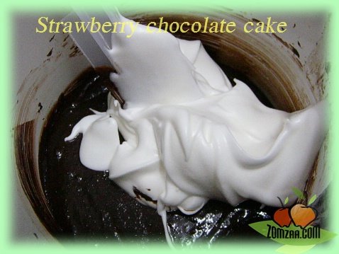 วิธีทำStrawberry  Chocolate Cakeขั้นตอนที่ 21