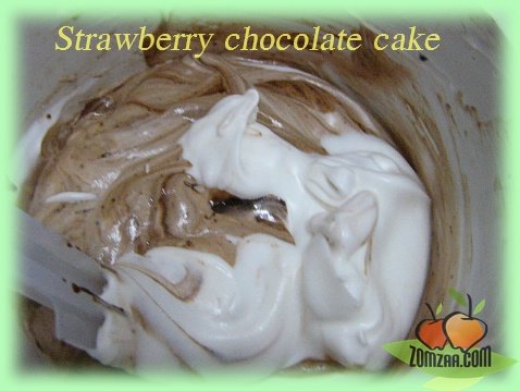 วิธีทำStrawberry  Chocolate Cakeขั้นตอนที่ 22