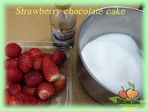 วิธีทำStrawberry  Chocolate Cakeขั้นตอนที่ 27