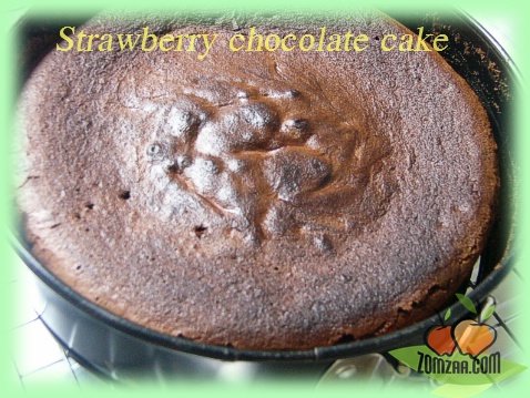 วิธีทำStrawberry  Chocolate Cakeขั้นตอนที่ 38